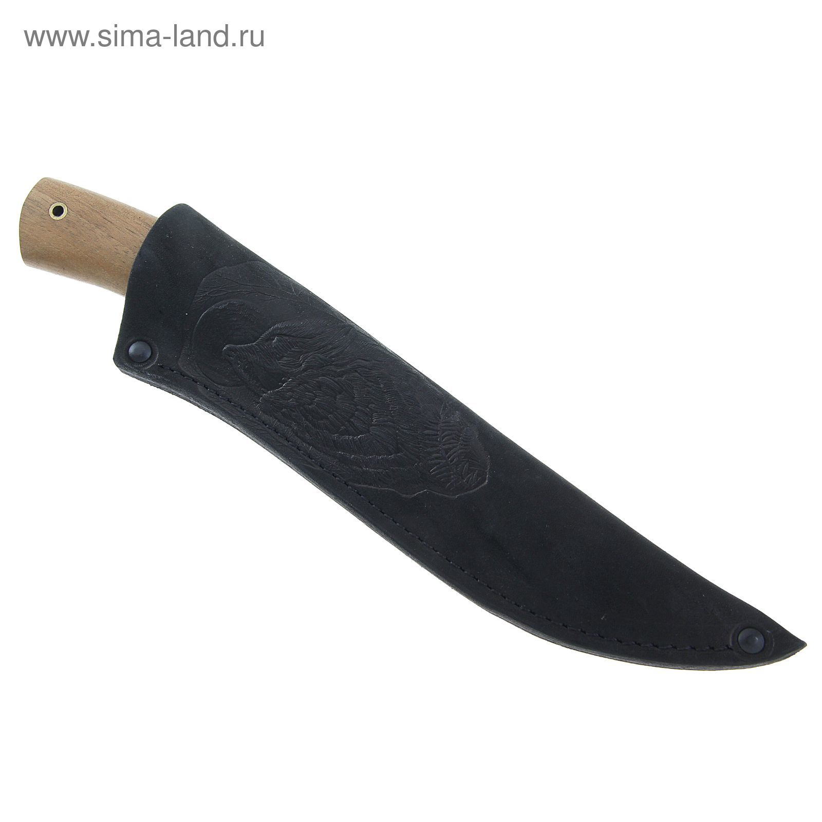 Нож нескладной "Смерч" СА-2, г.Павлово, сталь 65Х13, рукоять-орех