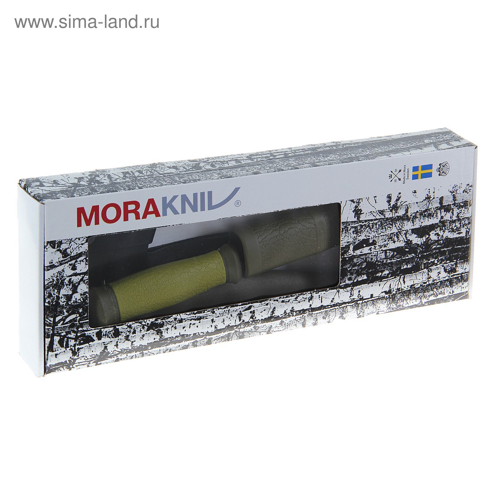 Набор Morakniv Outdoor Kit MG, нож Mora 2000 + топор, сталь Sandvik 12C27