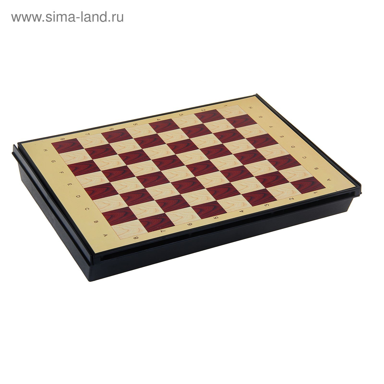 Игра настольная "Шахматы малые", с ящиком, магнитная, в коробке