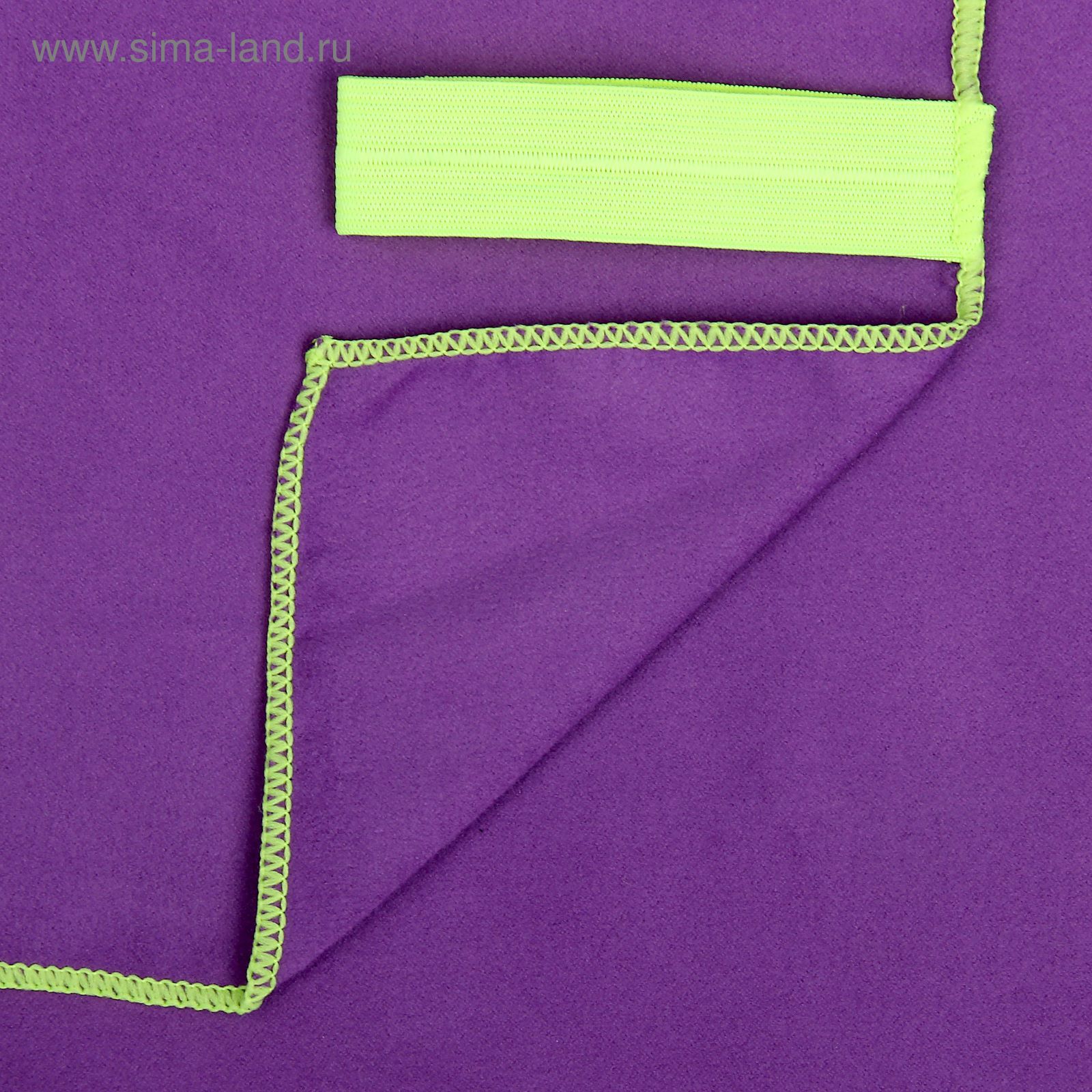 Спортивное полотенце ONLITOP, размер 40х55 см, фиолетовый, 200 г/м2