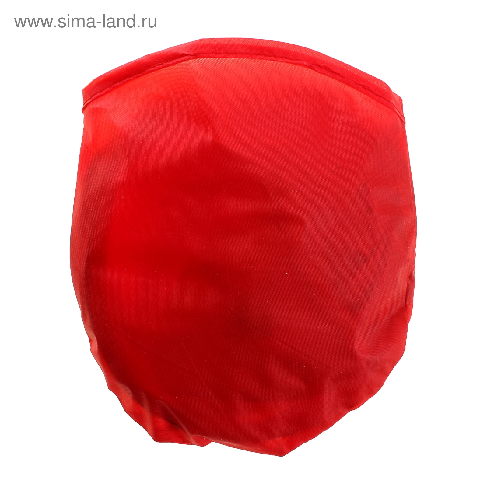 Шляпа складная в чехле, цвет красный, обхват головы 58 см, ширина полей 9 см