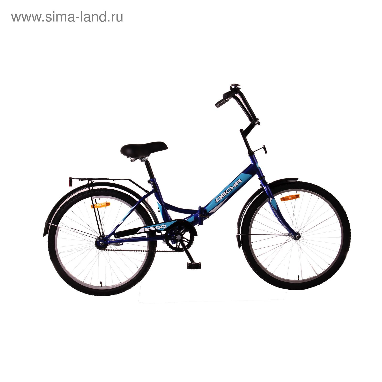 Велосипед 24" Десна-2500 Z010, 2017, цвет синий, размер 14"