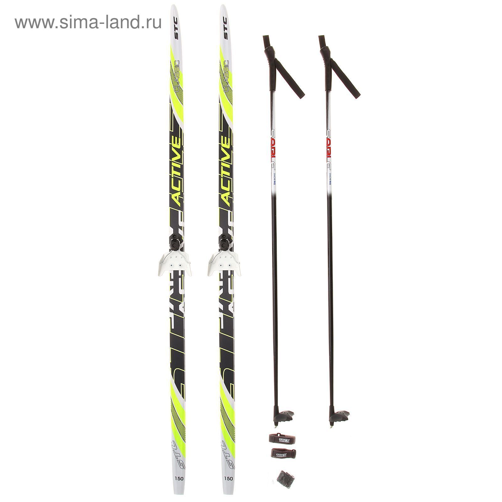 Комплект лыжный БРЕНД ЦСТ (Step, 150/110 (+/-5 см), крепление: 0075мм)
