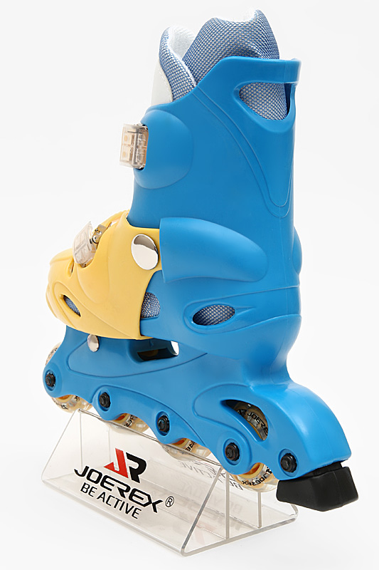 Роликовые коньки JOEREX RO0306 (синий/желтый)
