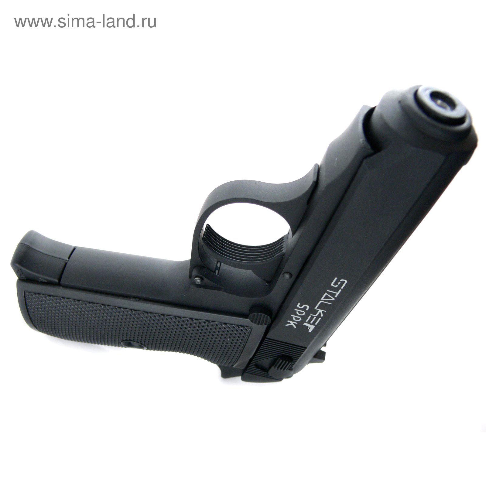 Пистолет пневм. Stalker SPPK (аналог "Walther PPK/S") к.4,5мм, металл, 120 м/с, черный, картон.короб