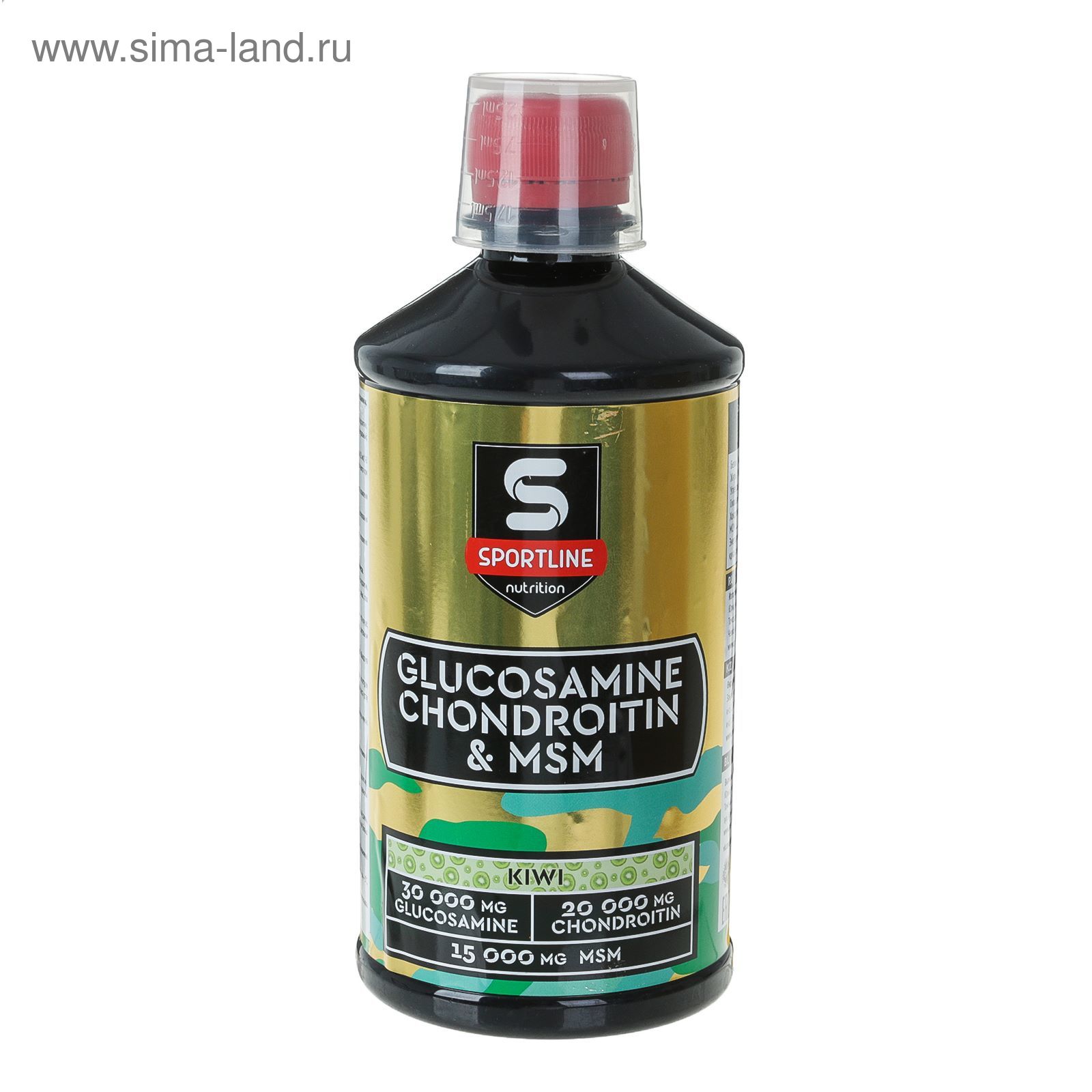 SportLine Glucosamine & Chondroitin & MSM 500ml (Киви)