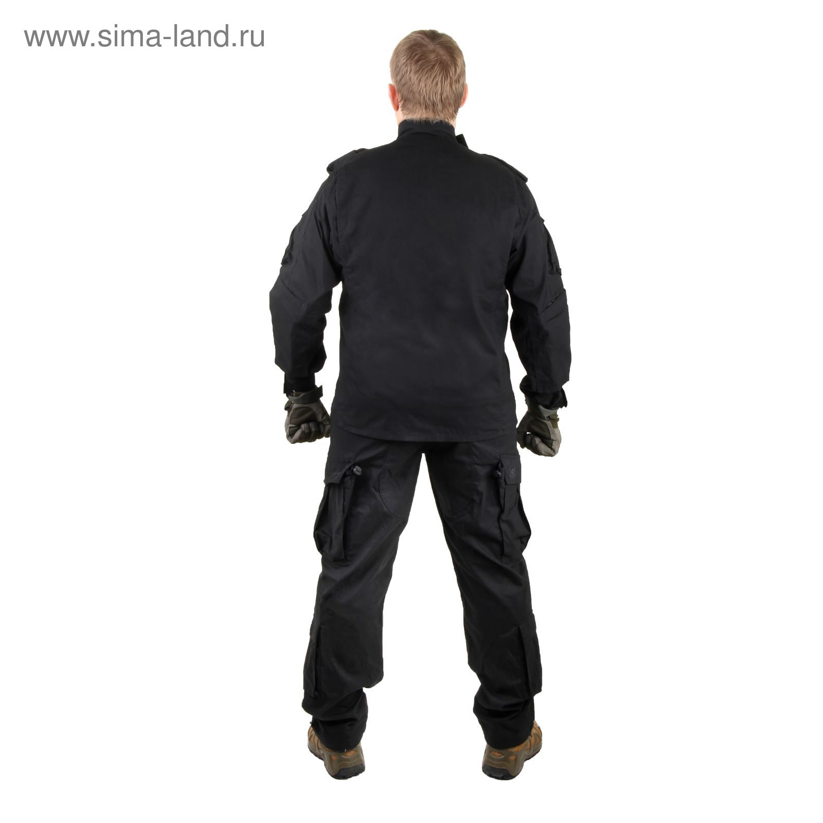 Костюм для спецназа летний МПА-04 (НАТО-1) черный, ткань Мираж-210 (52/4)