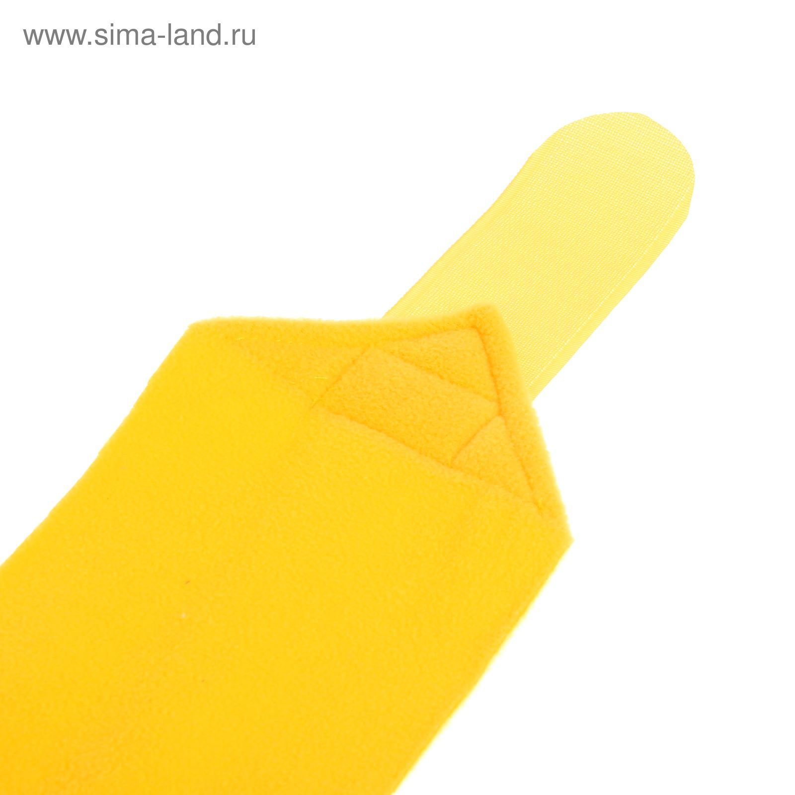 Бинты флисовые комплект 4шт(стан), 3 м х 12 см, желтый