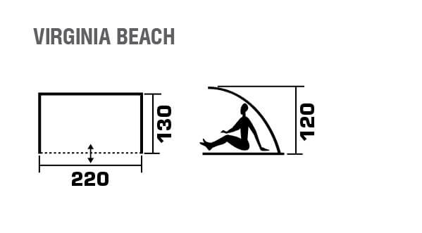 Пляжный тент TREK PLANET Virginia Beach