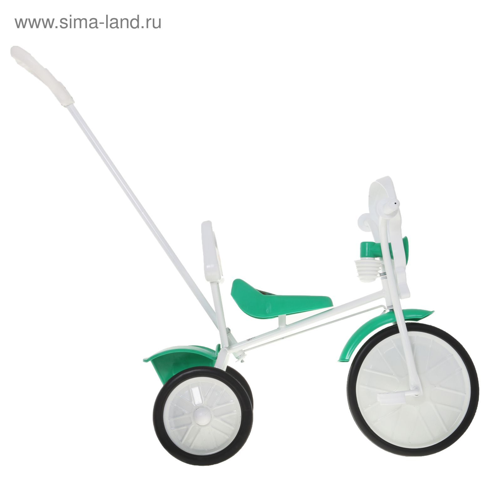 Велосипед трехколесный "Малыш" 09/3, цвет: зеленый, фасовка: 2 шт.
